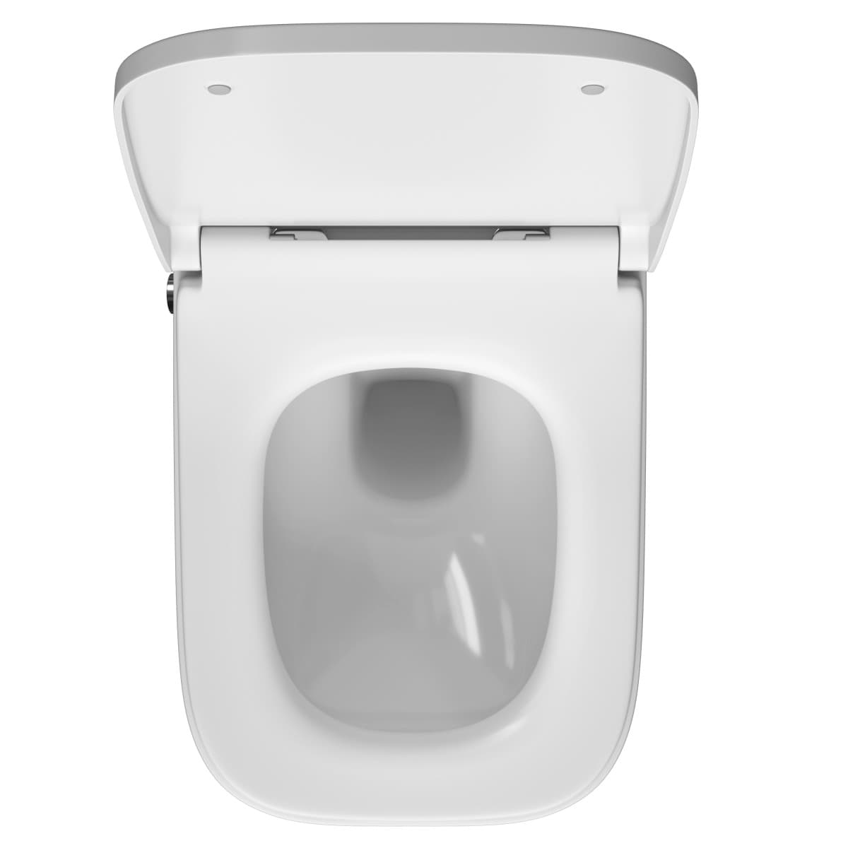 Подвесной унитаз VitrA Integra Square (Интегра Скуэр) 7082B003-7209 безободковый Rim-ex (Рим-экс) белый санитарный фарфор антибактериальное покрытие Hygiene (Хайджн)