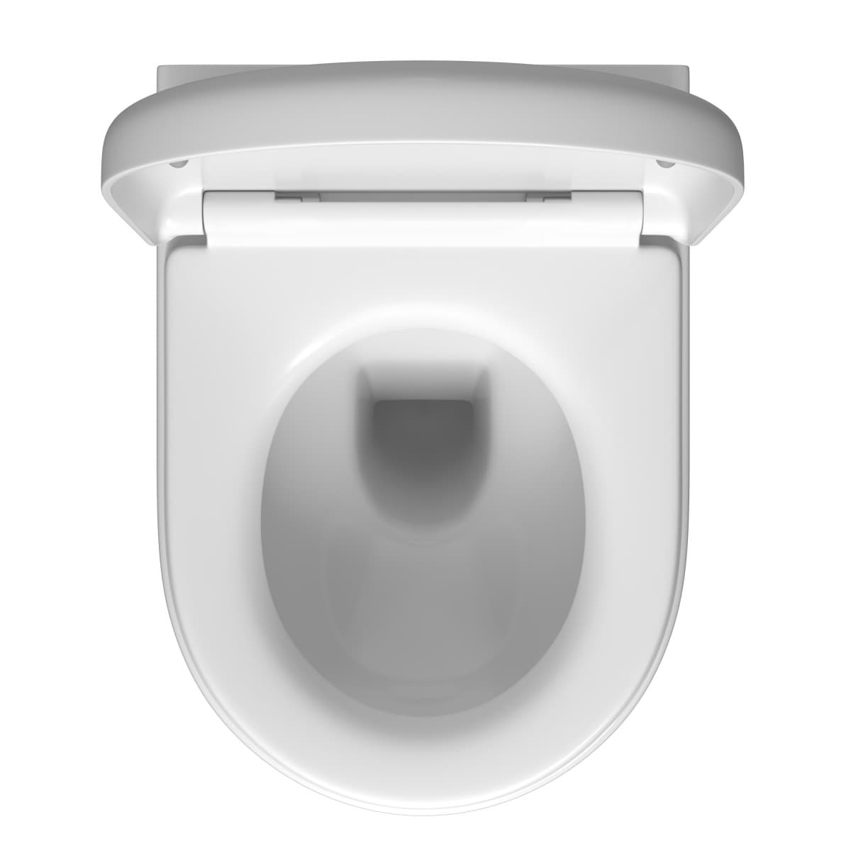 Подвесной унитаз VitrA Liquid (Ликвид) 7321B403-0075 безободковый Rim-ex (Рим-экс) белый санитарный фарфор антибактериальное покрытие Hygiene + Clean (Хайджн + Клин)