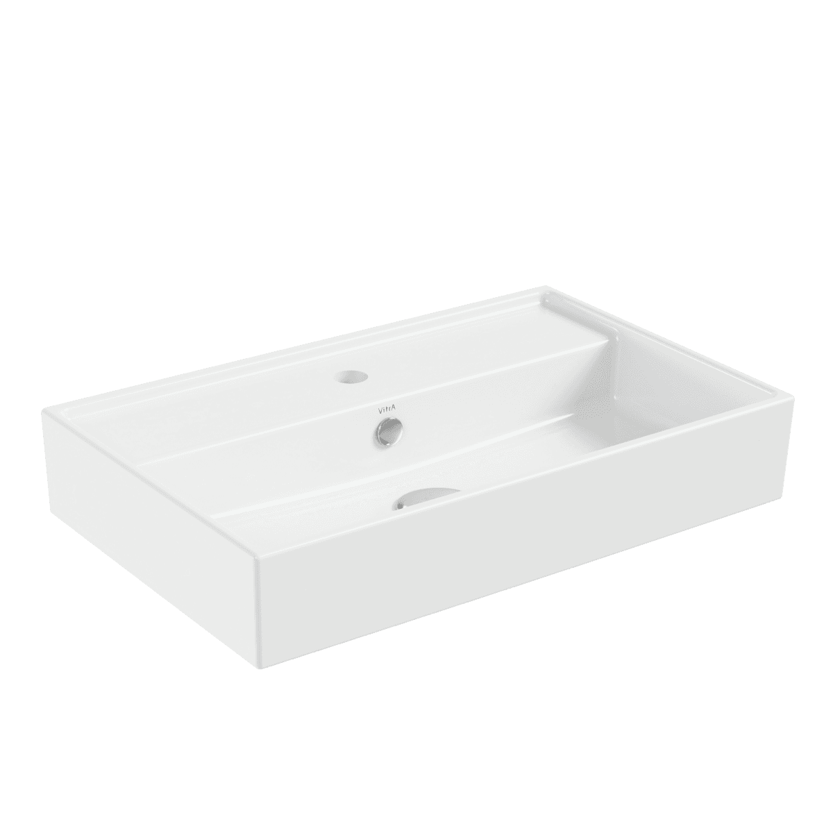Раковина VitrA ArchiPlan (Архиплан) 7401B003-0001 60 x 38 см белая антибактериальное покрытие Hygiene (Хайджн)