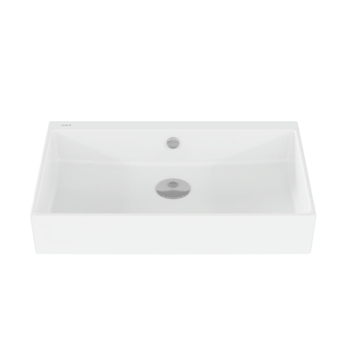 Раковина VitrA ArchiPlan (Архиплан) 7404B003-0012 60 x 39 см белая антибактериальное покрытие Hygiene (Хайджн)
