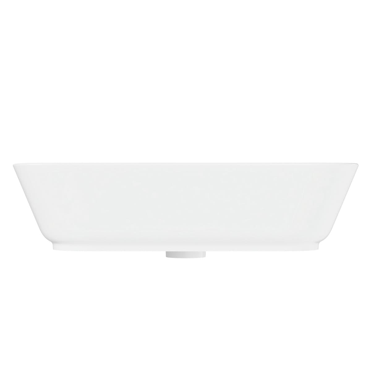 Раковина чаша VitrA Geo (Гео) 7425B003-0012 60 x 39 см накладная белая антибактериальное покрытие Hygiene (Хайджн)