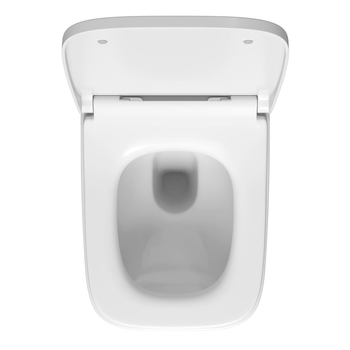 Подвесной унитаз VitrA Zentrum Square (Зентрум Скуэр) 7484B003-0075 безободковый SmoothFlush (Смусфлаш) белый санитарный фарфор антибактериальное покрытие Hygiene (Хайджн)