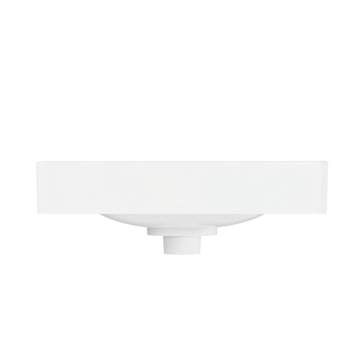Раковина чаша VitrA Metropole (Метрополь) 7534B003-0673 50 x 40 см накладная белая антибактериальное покрытие Hygiene (Хайджн)