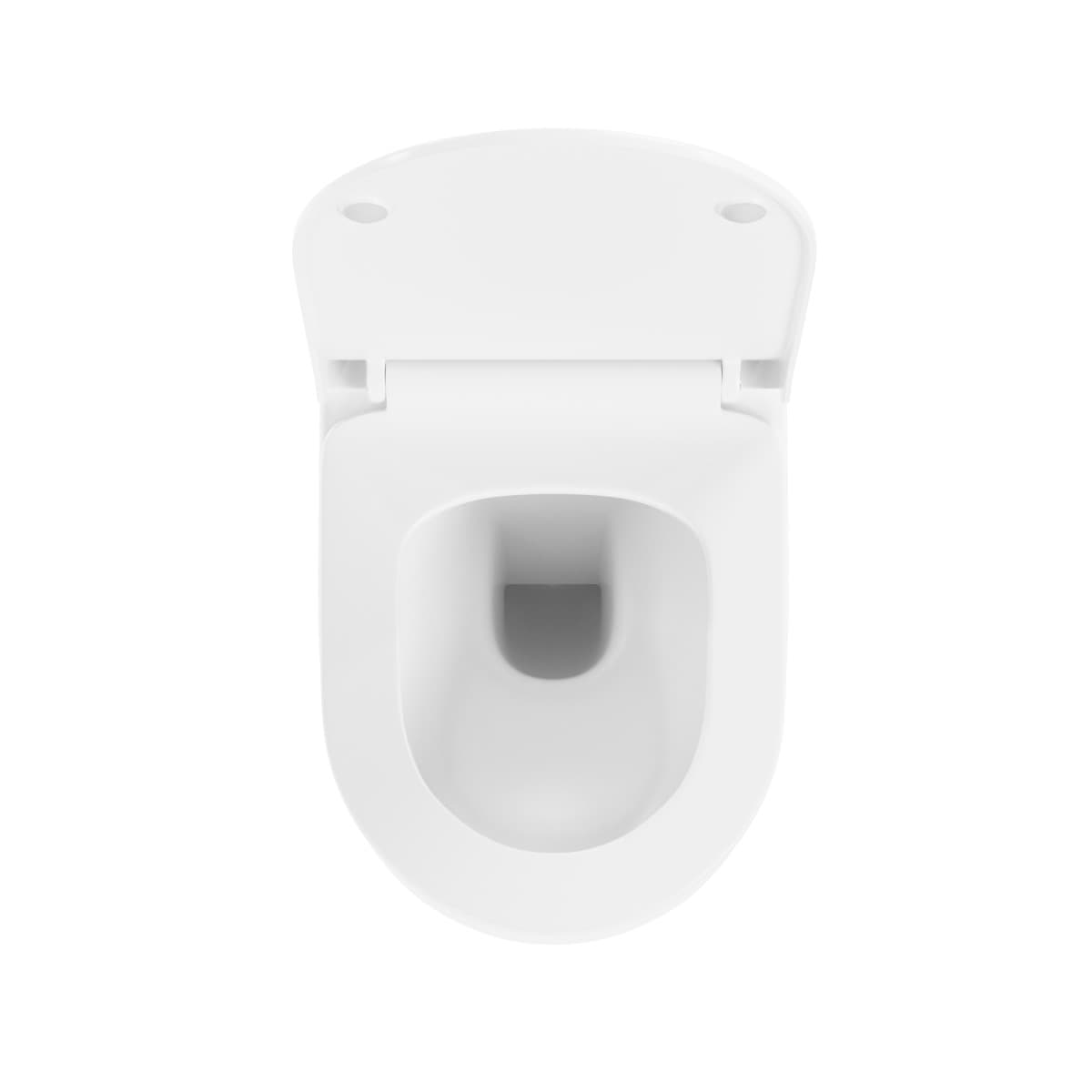 Подвесной унитаз VitrA S50 7740B003-0075 безободковый Rim-ex (Рим-экс) белый санитарный фарфор антибактериальное покрытие Hygiene (Хайджн)