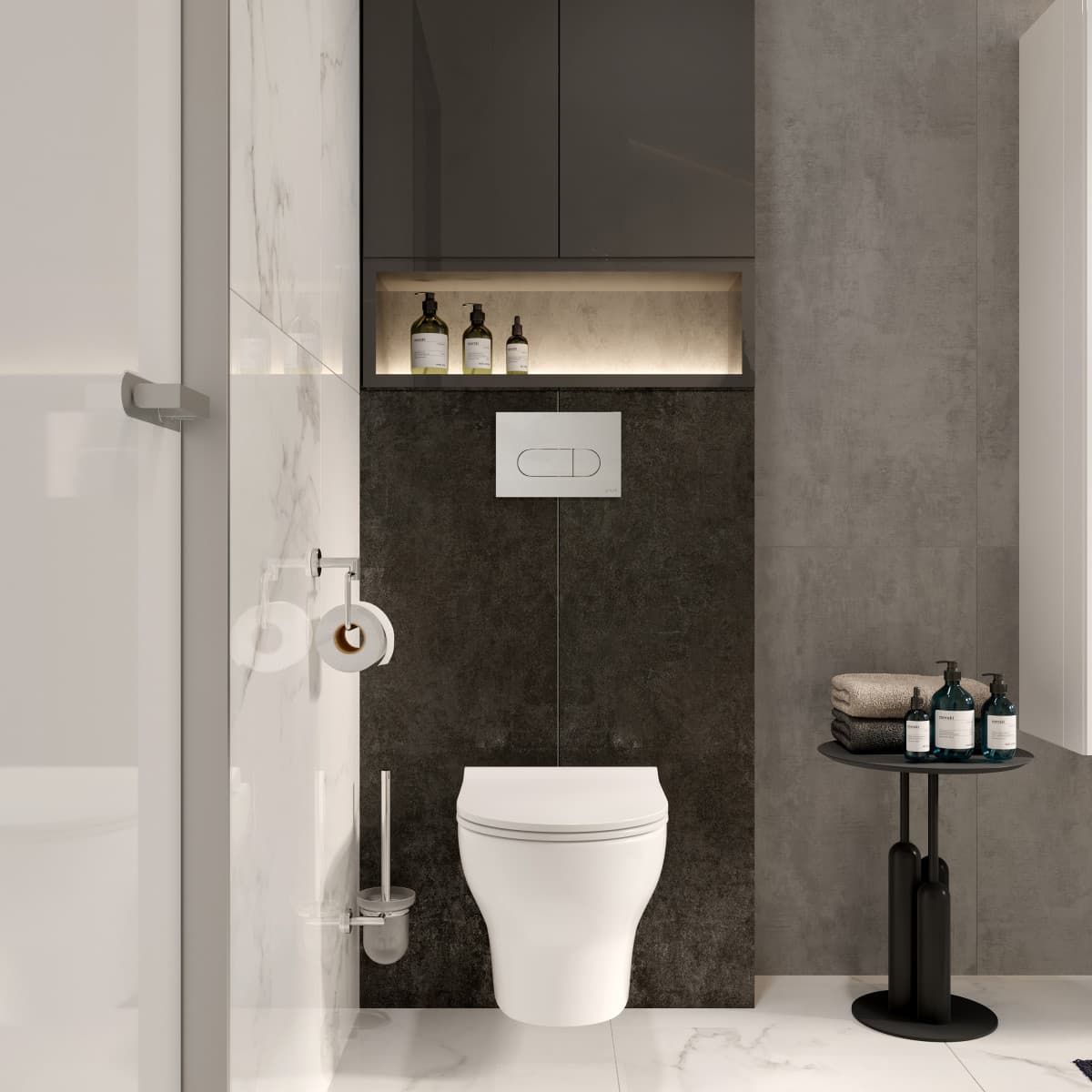Подвесной унитаз VitrA Zentrum Round (Зентрум Раунд) 7786B003-0075 безободковый SmoothFlush (Смусфлаш) белый санитарный фарфор антибактериальное покрытие Hygiene (Хайджн)