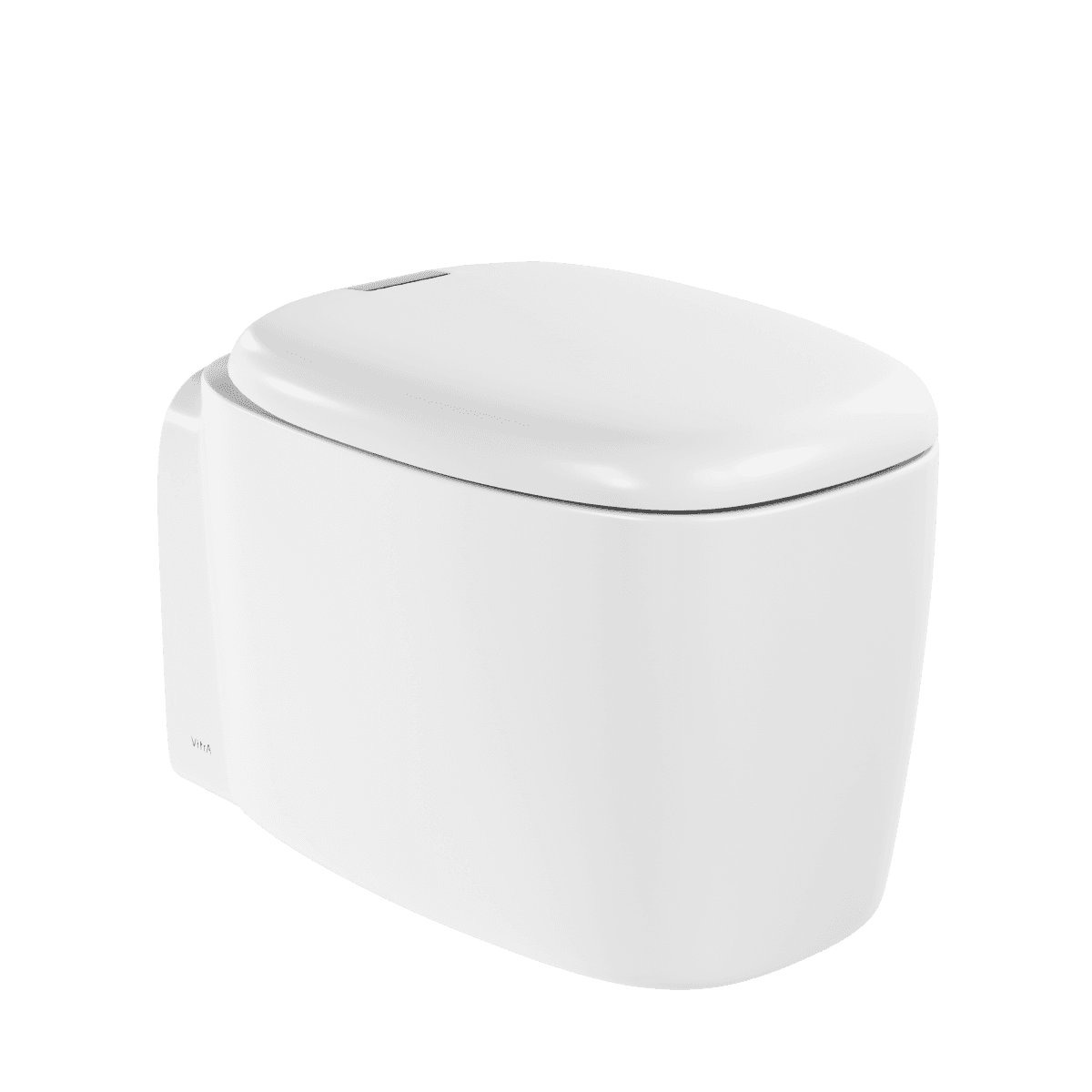 Подвесной унитаз VitrA Plural (Плюрал) 7830B401-0075 безободковый Rim-ex (Рим-экс) матовый белый санитарный фарфор антибактериальное покрытие Hygiene + Clean (Хайджн + Клин)
