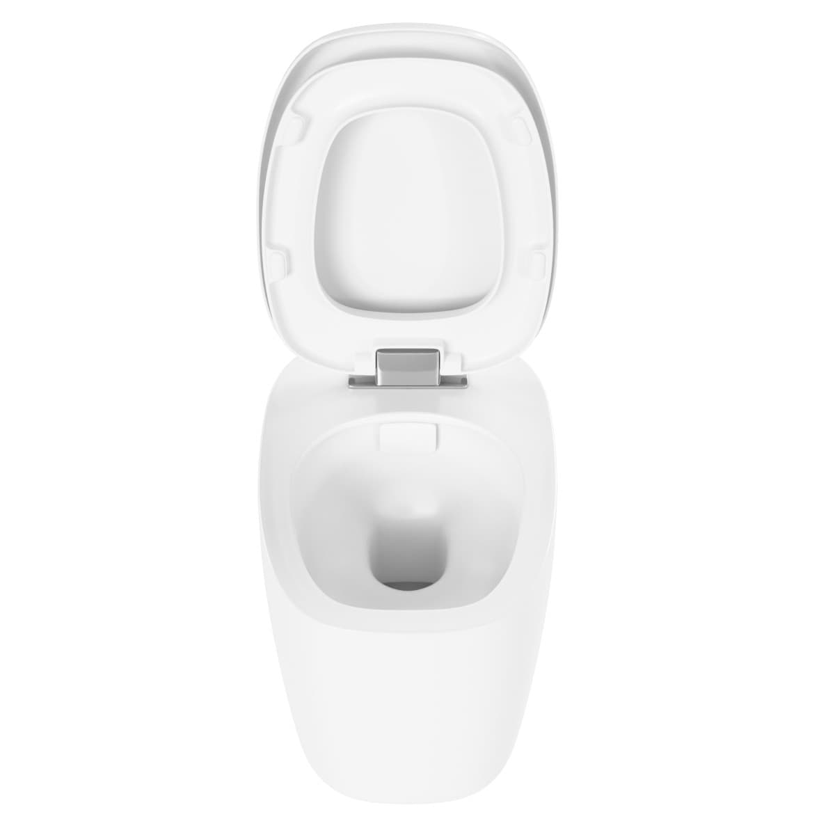 Подвесной унитаз VitrA Plural (Плюрал) 7830B401-0075 безободковый Rim-ex (Рим-экс) матовый белый санитарный фарфор антибактериальное покрытие Hygiene + Clean (Хайджн + Клин)