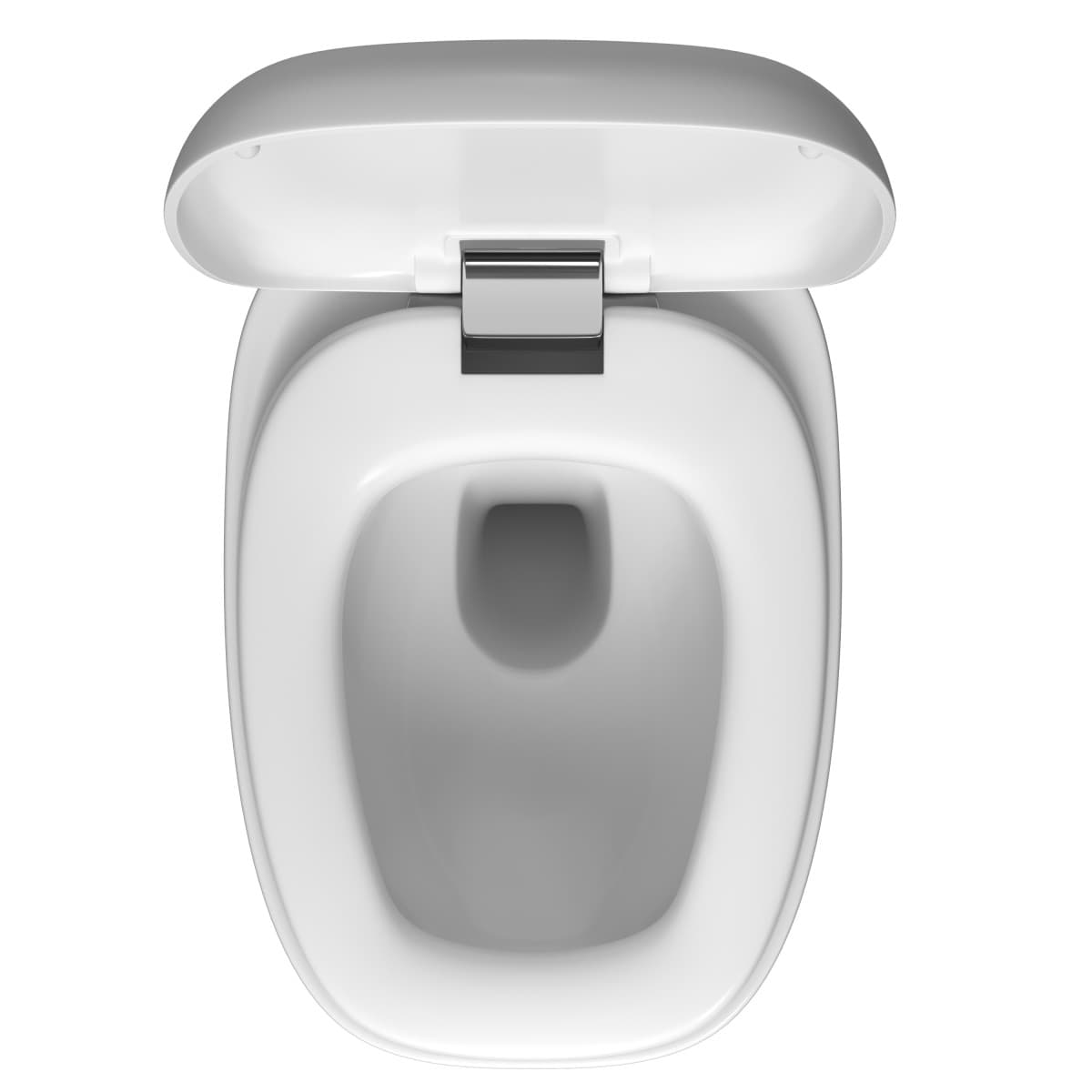 Подвесной унитаз VitrA Plural (Плюрал) 7830B403-0075 безободковый Rim-ex (Рим-экс) белый санитарный фарфор антибактериальное покрытие Hygiene + Clean (Хайджн + Клин)