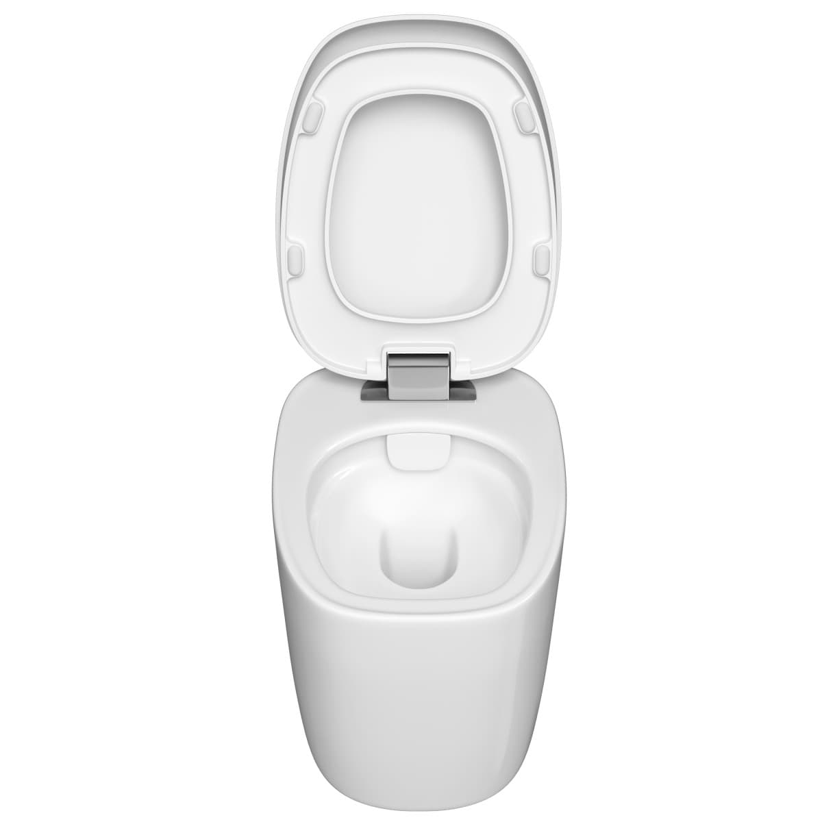 Подвесной унитаз VitrA Plural (Плюрал) 7830B403-0075 безободковый Rim-ex (Рим-экс) белый санитарный фарфор антибактериальное покрытие Hygiene + Clean (Хайджн + Клин)