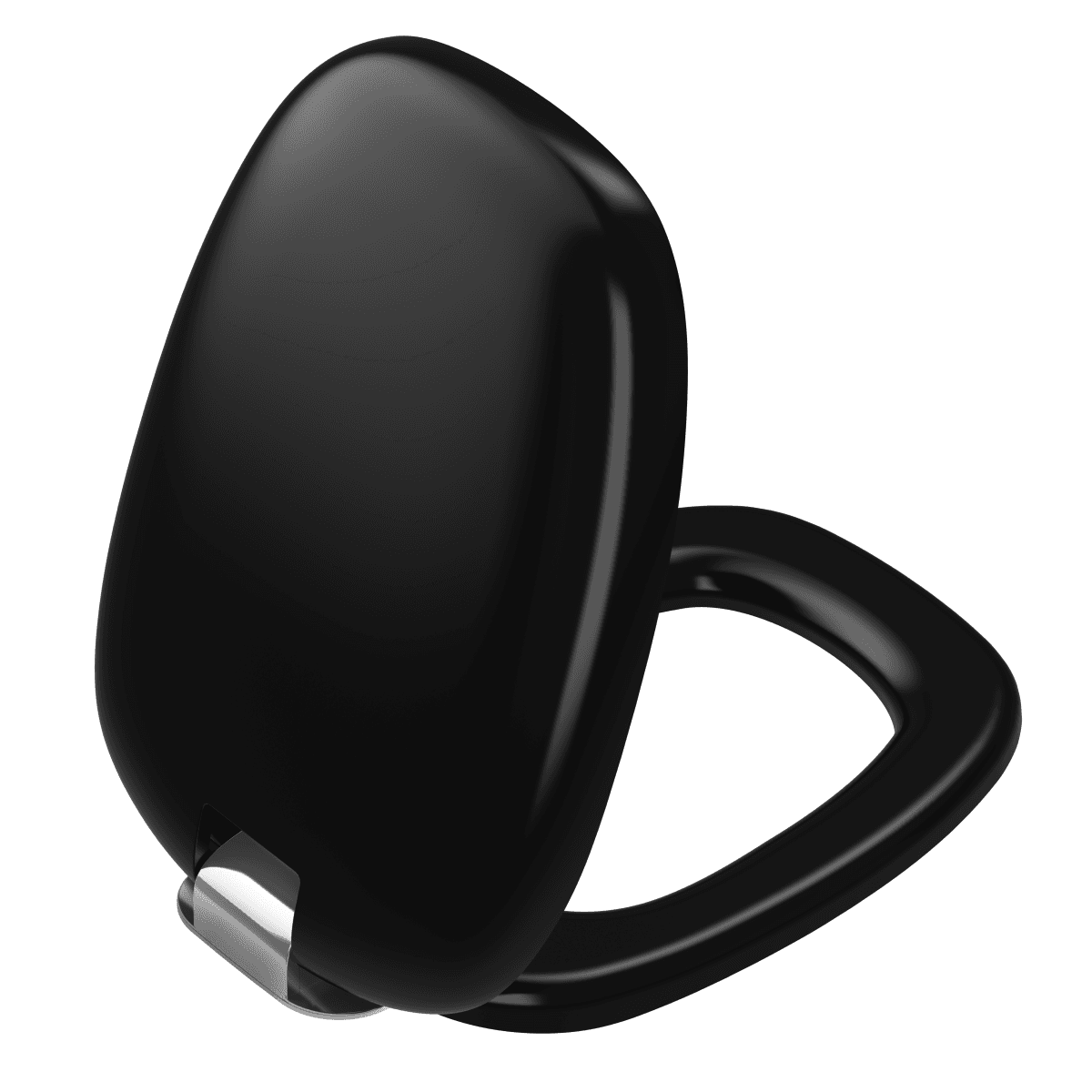 Подвесной унитаз VitrA Plural (Плюрал) 7830B483-0075 безободковый Rim-ex (Рим-экс) матовый черный санитарный фарфор антибактериальное покрытие Hygiene + Clean (Хайджн + Клин)