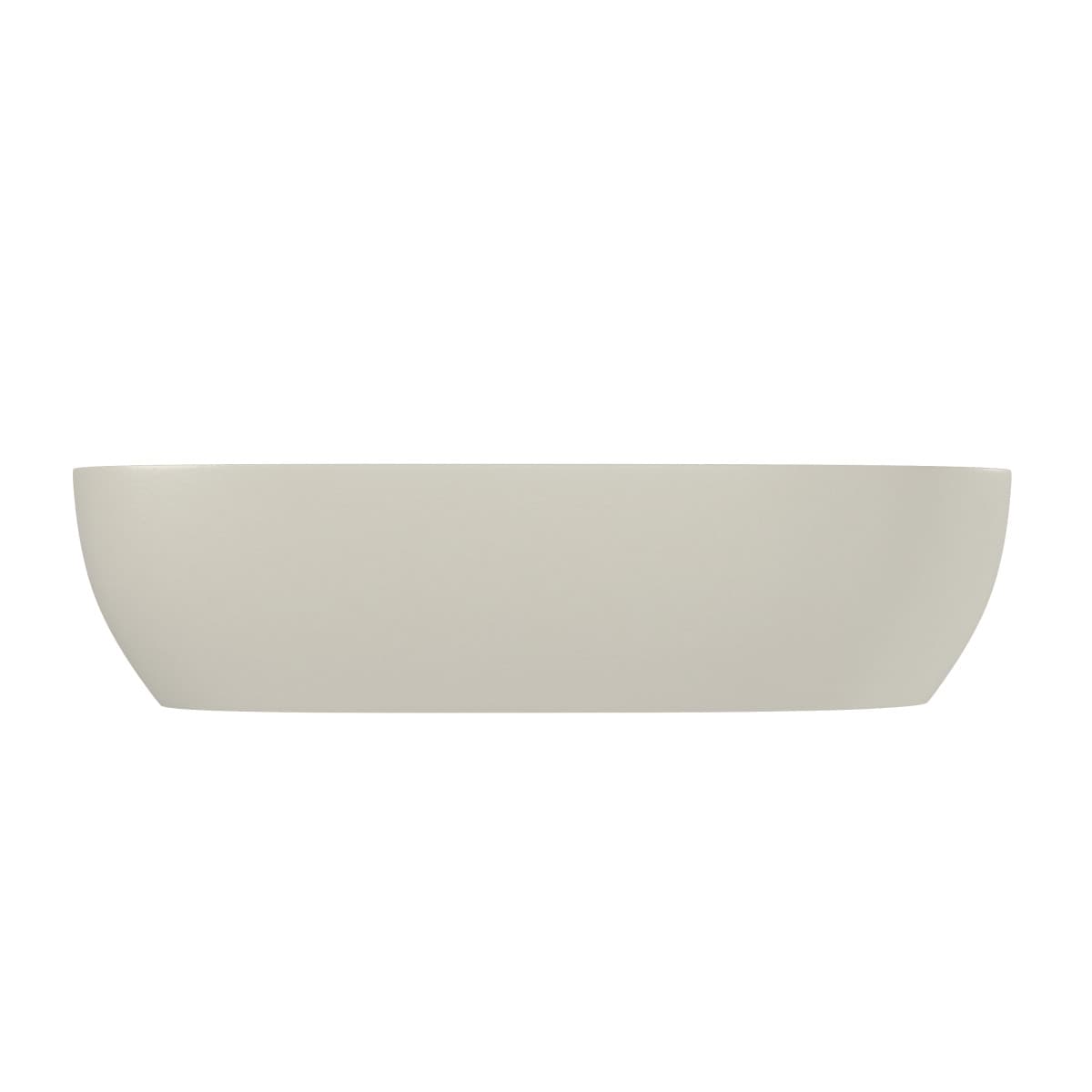 Раковина чаша VitrA Outline Recycled (Аутлайн Ресайклд) 7991B066-0016 57 x 45 см накладная матовая бежевая антибактериальное покрытие Hygiene (Хайджн)