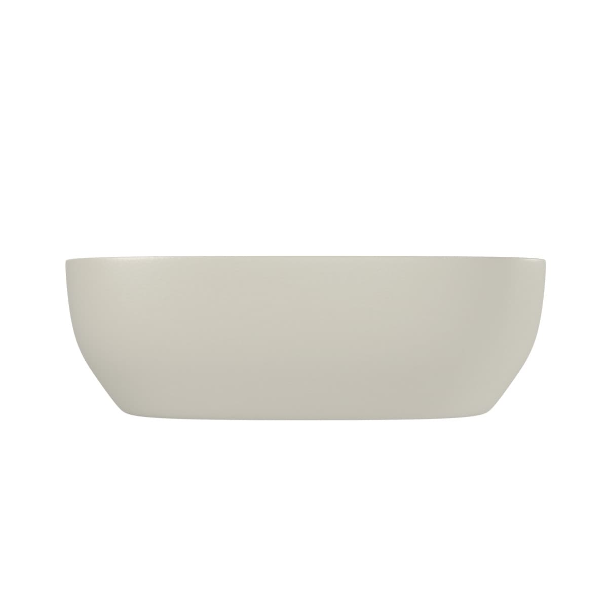 Раковина чаша VitrA Outline Recycled (Аутлайн Ресайклд) 7994B066-0016 48 x 42 см накладная матовая бежевая антибактериальное покрытие Hygiene (Хайджн)
