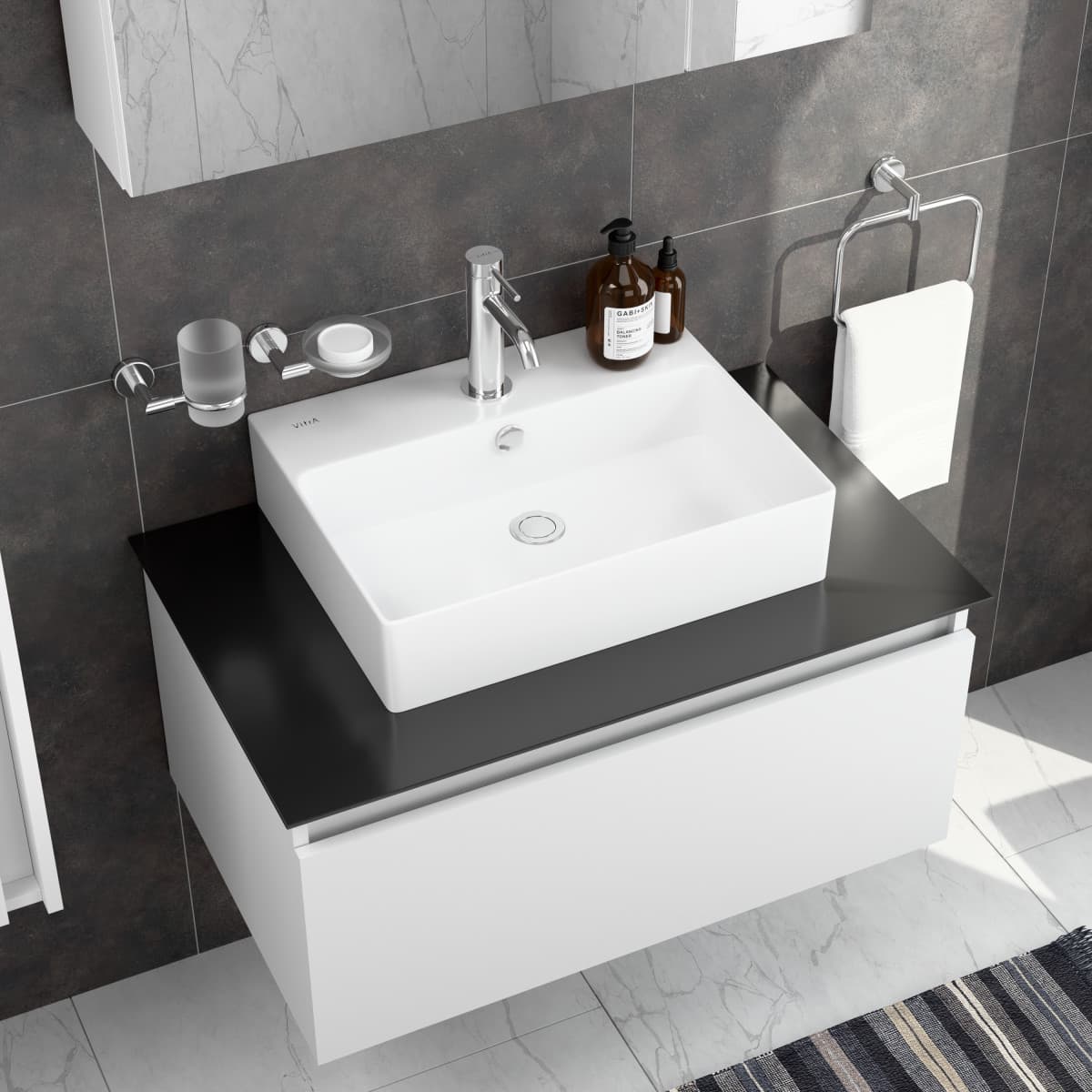 Раковина VitrA M20 8313B003-0001 52 x 40 см белая санитарный фарфор