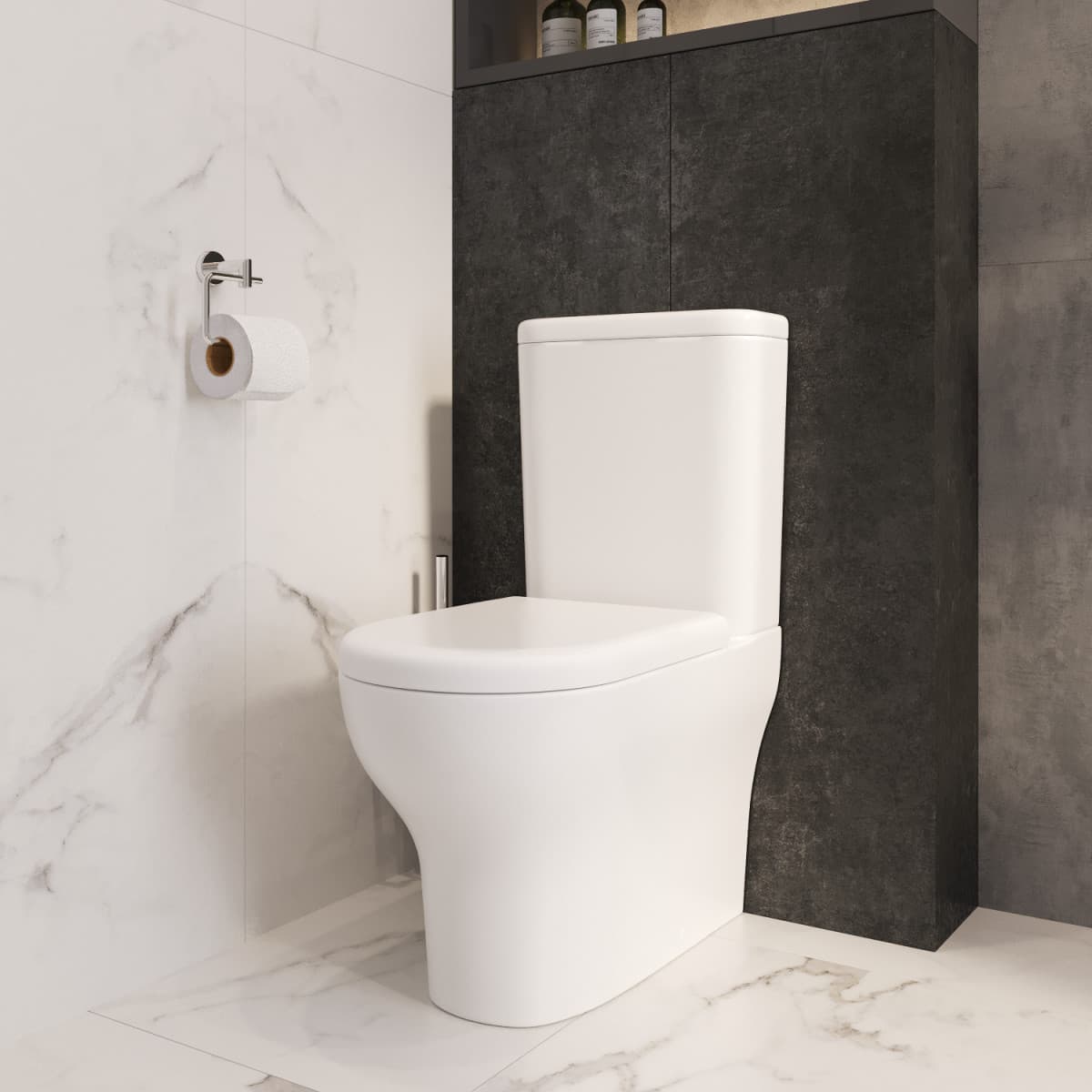 Унитаз-компакт напольный VitrA Zentrum (Зентрум) 9012B003-7204 с сиденьем микролифт белый санитарный фарфор антибактериальное покрытие Hygiene (Хайджн)