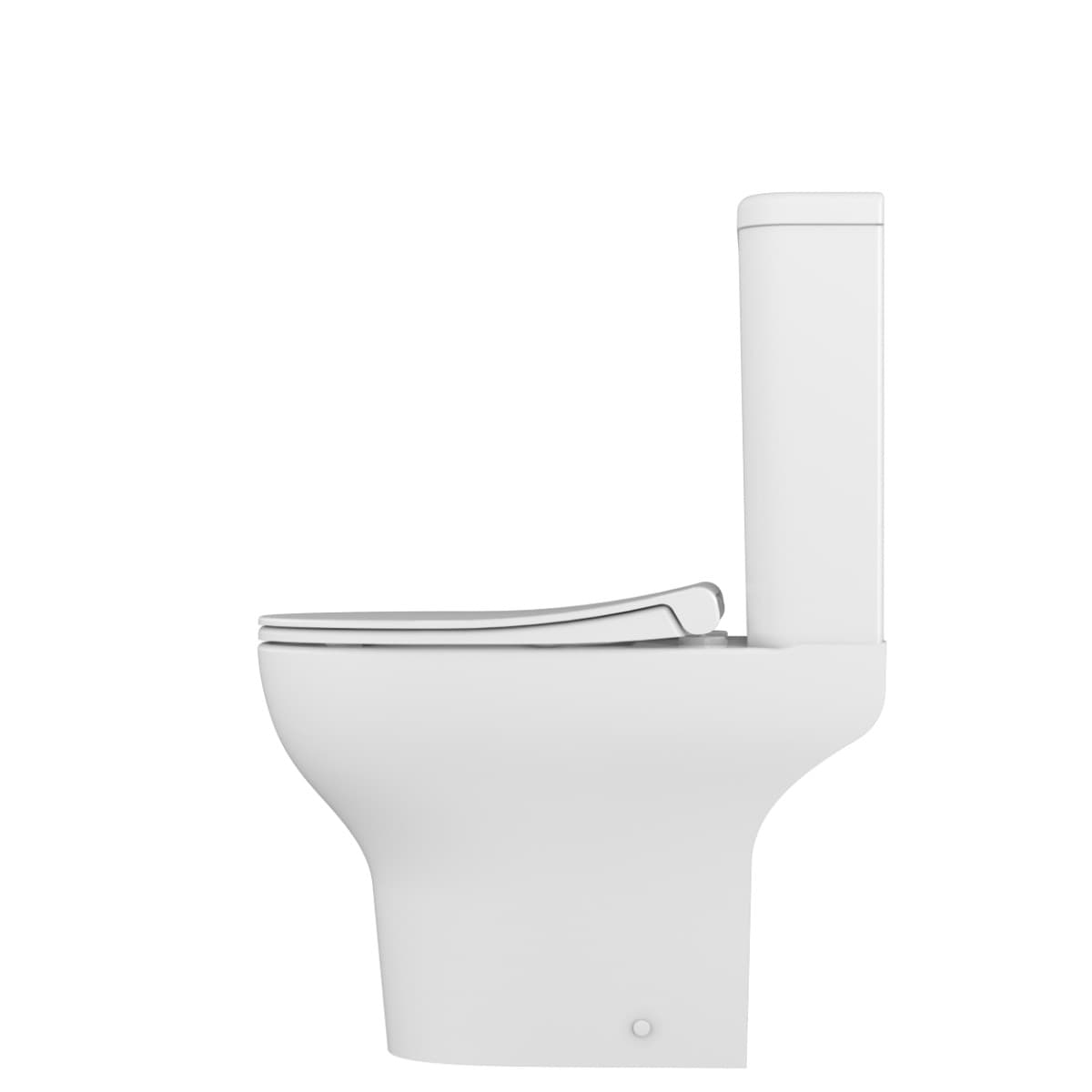 Унитаз-компакт напольный VitrA Zentrum (Зентрум) 9012B003-7209 с сиденьем микролифт белый санитарный фарфор антибактериальное покрытие Hygiene (Хайджн)