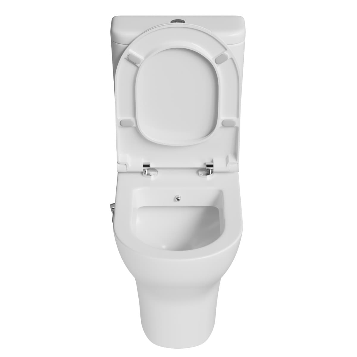 Унитаз-компакт напольный VitrA Zentrum (Зентрум) 9012B003-7226 с сиденьем микролифт белый санитарный фарфор антибактериальное покрытие Hygiene (Хайджн)