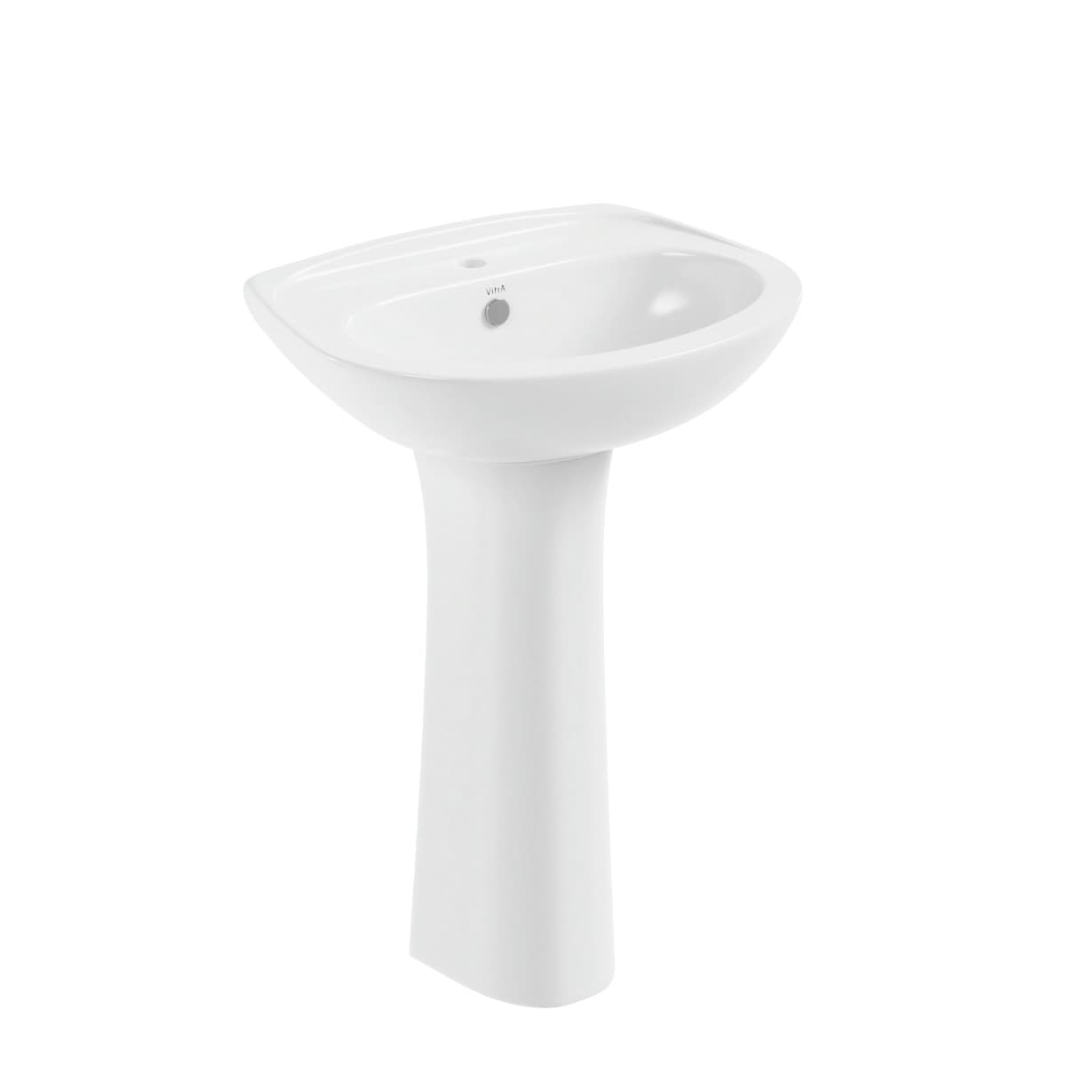 Раковина накладная VitrA Normus (Нормус) 9600B003-7650 55 x 42 см белая антибактериальное покрытие Hygiene (Хайджн)