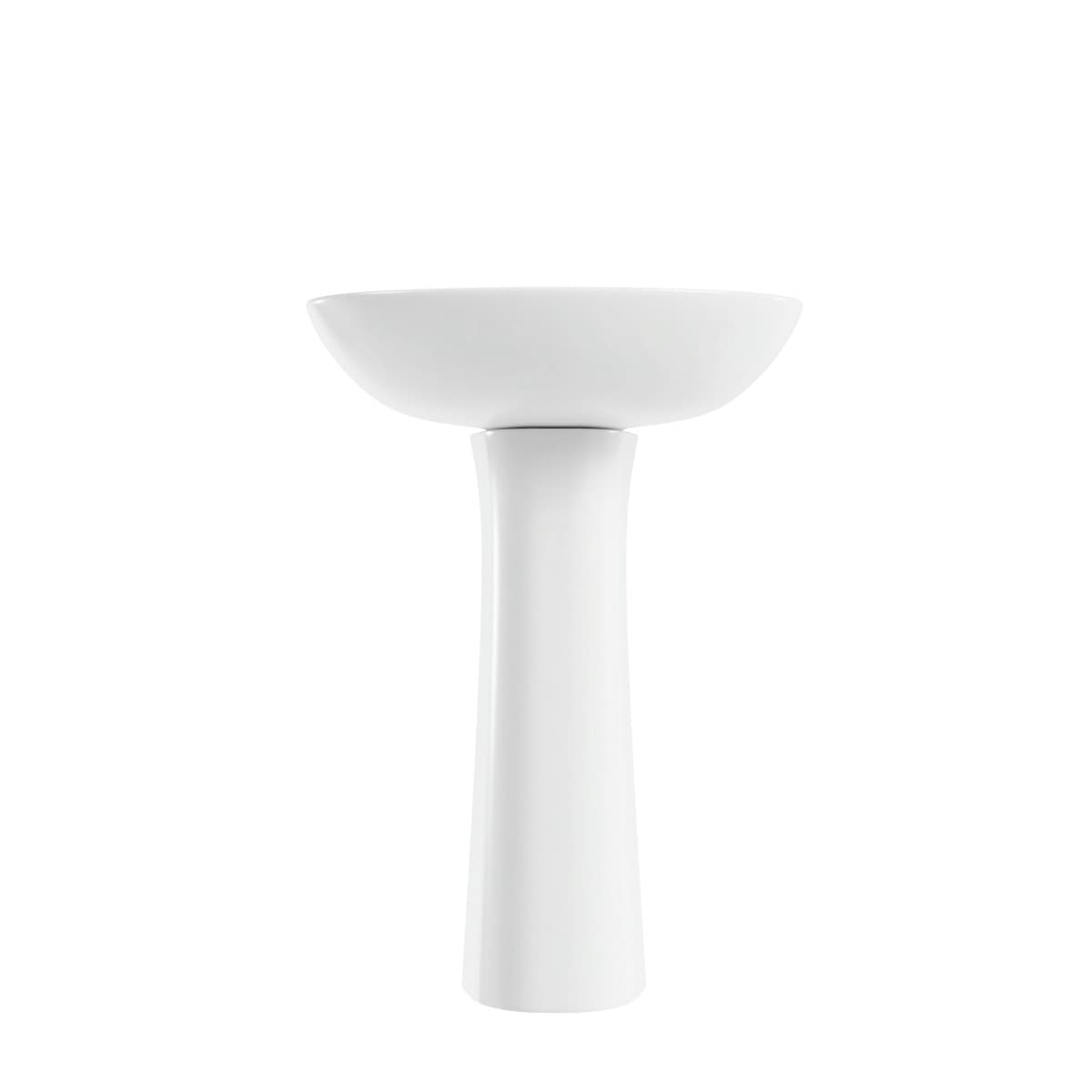 Раковина накладная VitrA Normus (Нормус) 9600B003-7650 55 x 42 см белая антибактериальное покрытие Hygiene (Хайджн)