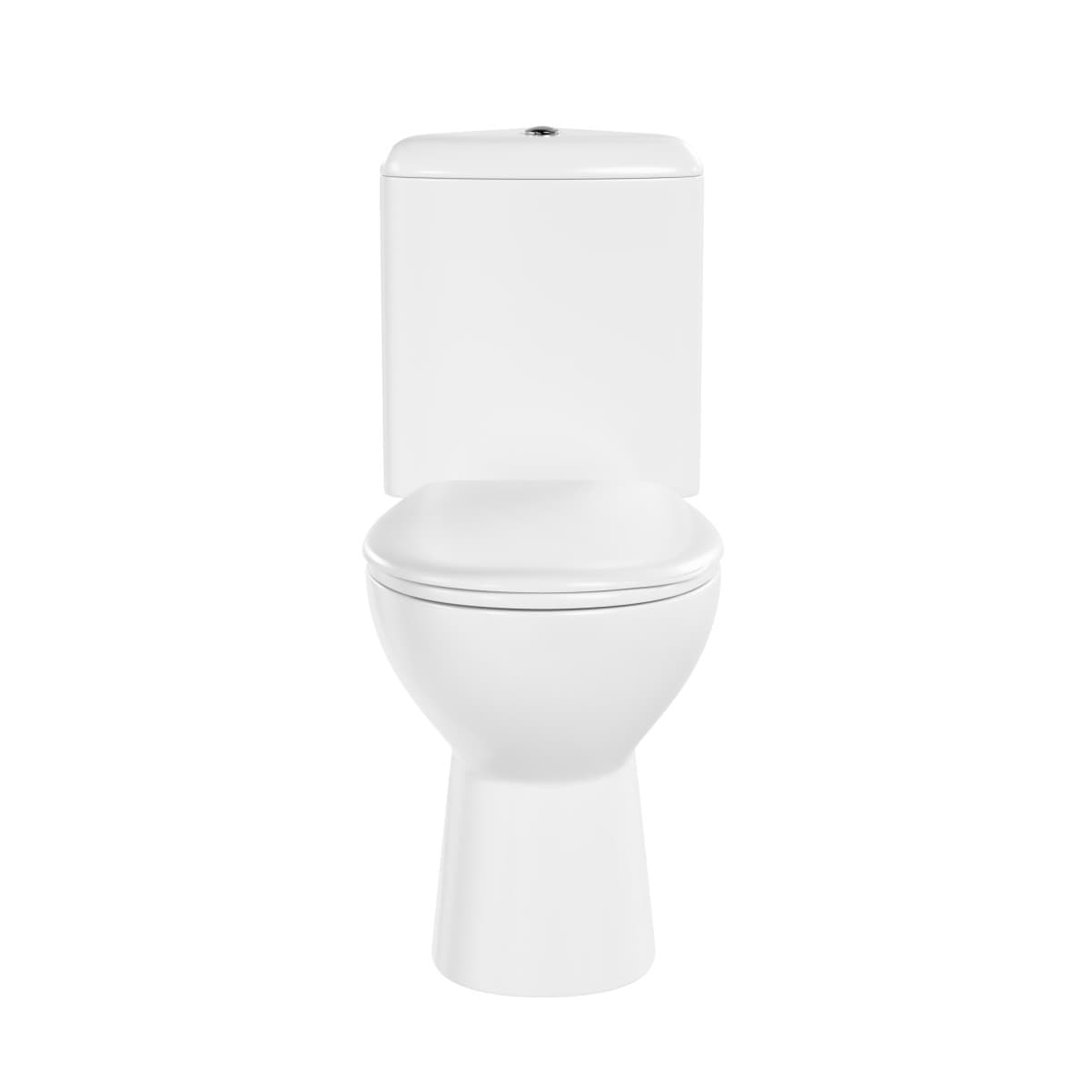 Унитаз-компакт напольный VitrA Arkitekt (Аркитект) 9754B003-7200 угловой с сиденьем без микролифта белый санитарный фарфор