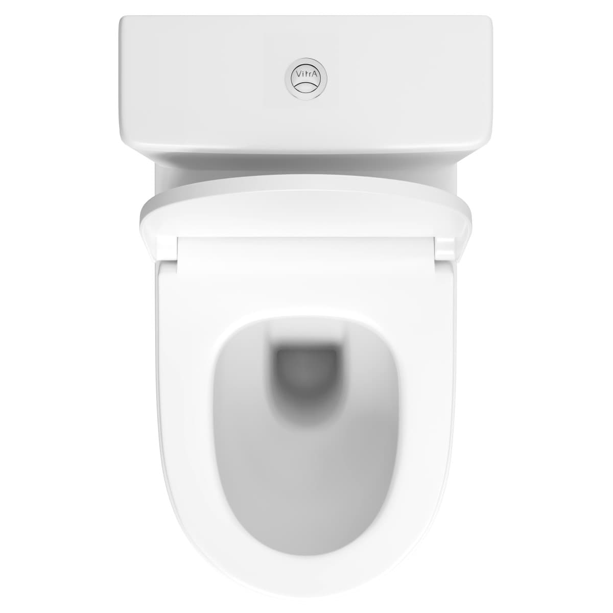Унитаз-компакт напольный VitrA Sento (Сенто) 9830B003-7204 с сиденьем микролифт белый санитарный фарфор антибактериальное покрытие Hygiene (Хайджн)