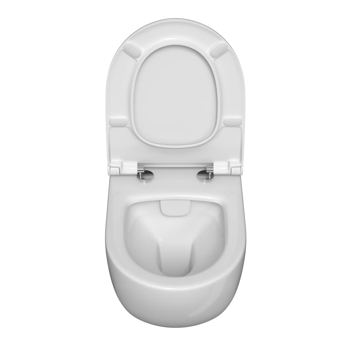 Инсталляция с унитазом VitrA Sento (Сенто) 9830B003-7211 комплект 3 в 1 с сиденьем микролифт безободковый