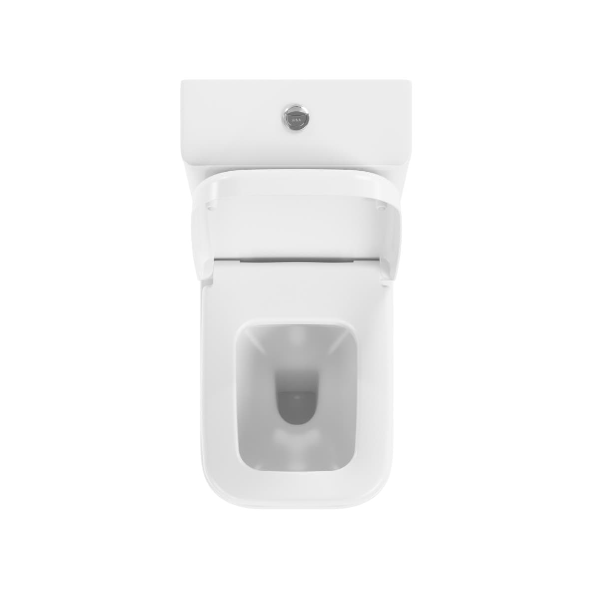 Унитаз-компакт напольный VitrA Polar (Полар) 9843B003-7201 с сиденьем микролифт белый санитарный фарфор антибактериальное покрытие Hygiene (Хайджн)