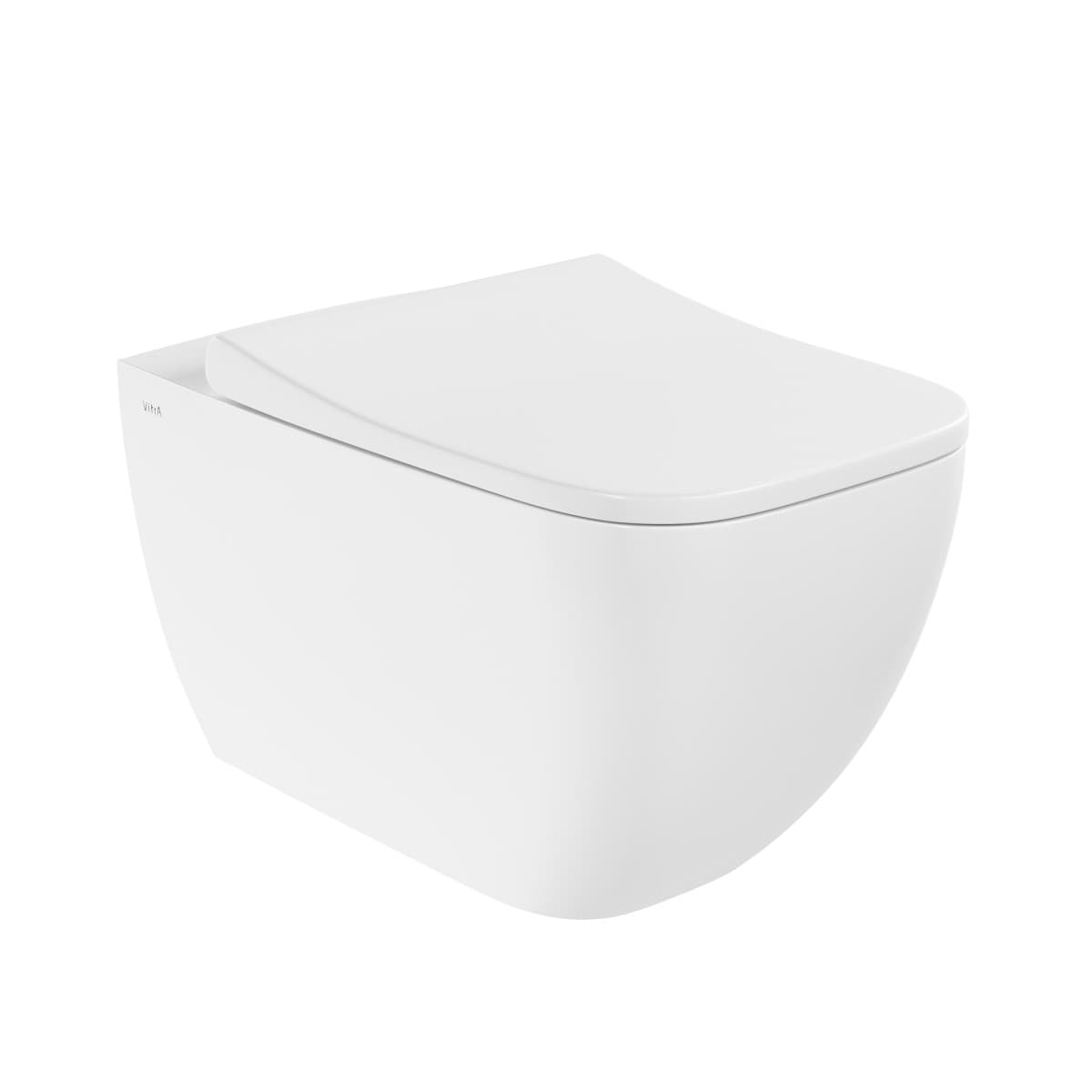 Инсталляция с унитазом VitrA Shift (Шифт) 9855B003-7207 комплект 3 в 1 с сиденьем микролифт безободковый Rim-ex (Рим-экс)