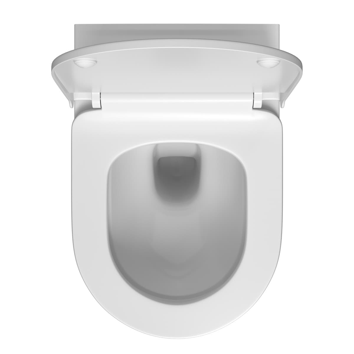 Инсталляция с унитазом VitrA Mia Round (Мия Раунд) 9856B003-7200 комплект 4 в 1 с сиденьем микролифт безободковый цвет клавиши матовый хром