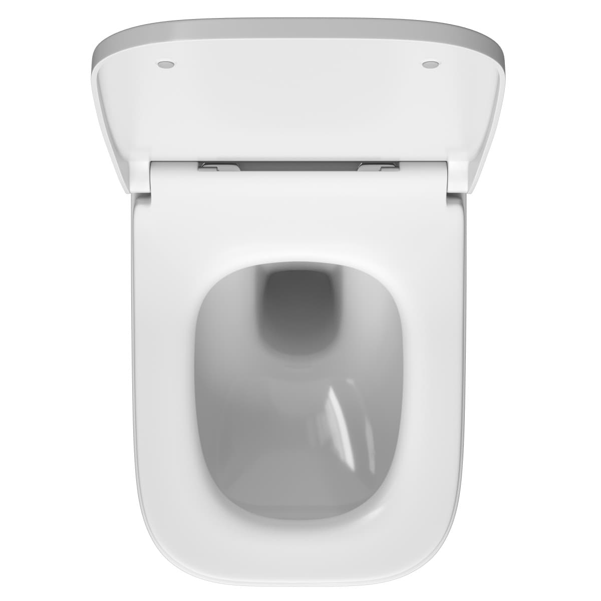 Инсталляция с унитазом VitrA Integra Square (Интегра Скуэр) 9856B003-7207 комплект 4 в 1 с сиденьем микролифт безободковый цвет клавиши глянцевый хром