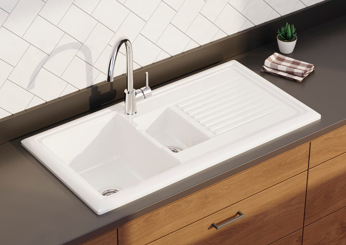 Смеситель для кухни VitrA Minimax S (Минимакс С) A42091EXP с поворотным изливом однорычажный хром латунь