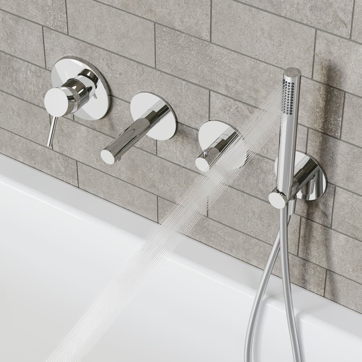 Выход на ручной душ VitrA Origin (Ориджин) A42625 хром латунь
