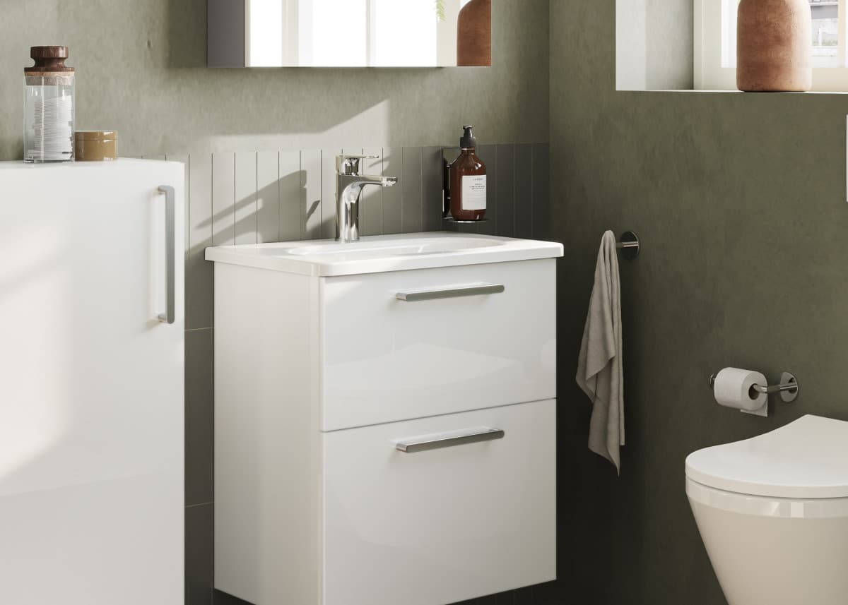 Смеситель для раковины VitrA Root Round (Рут Раунд) A42706EXP однорычажный хром латунь