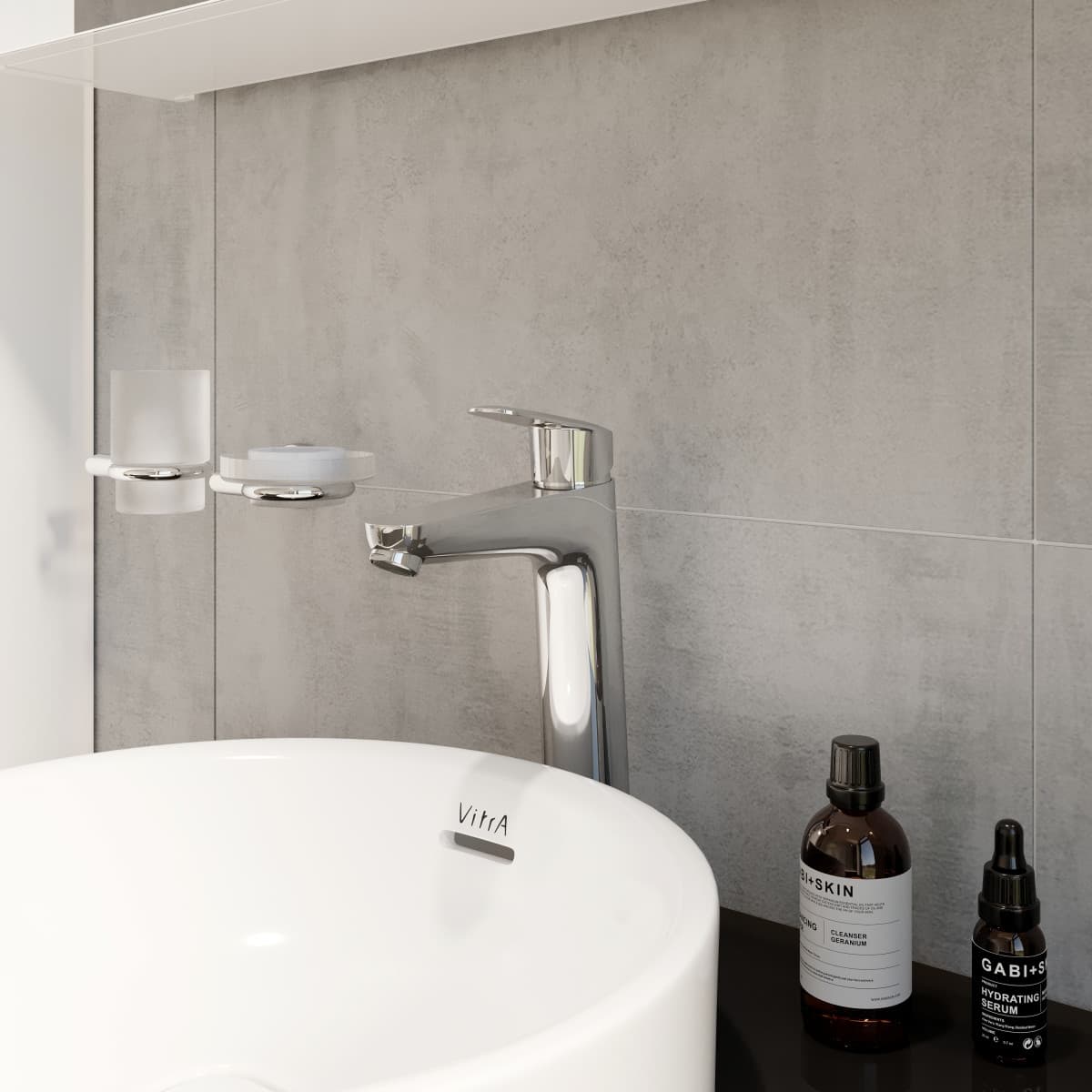 Смеситель для раковины VitrA Flow Round (Флоу Раунд) A42927EXP однорычажный хром латунь