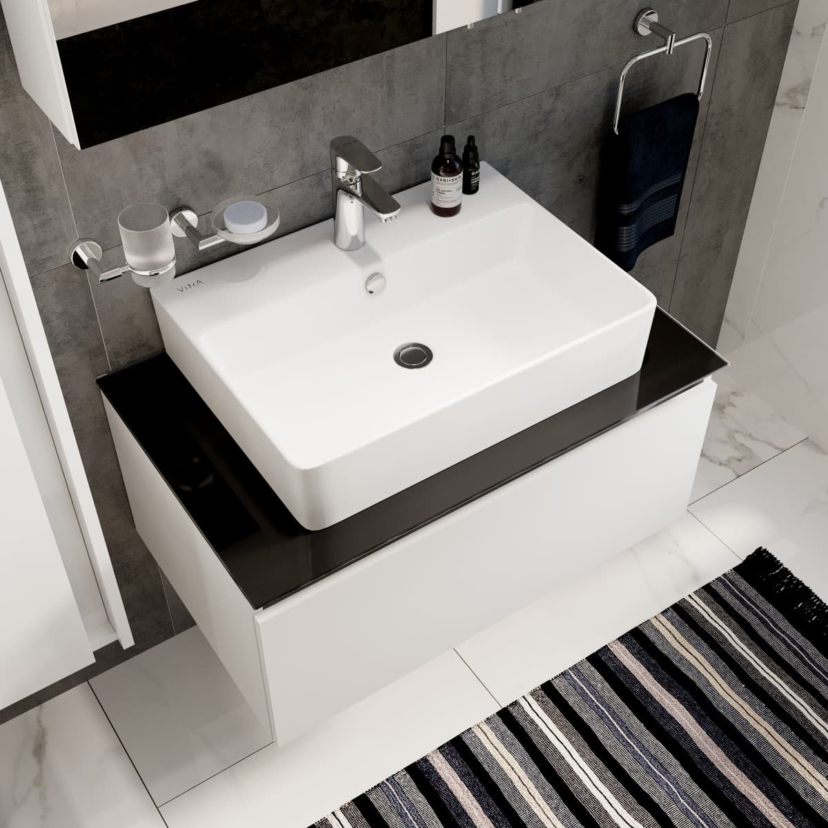 Смеситель для раковины VitrA Flow Soft (Флоу Софт) A43009EXP однорычажный хром латунь
