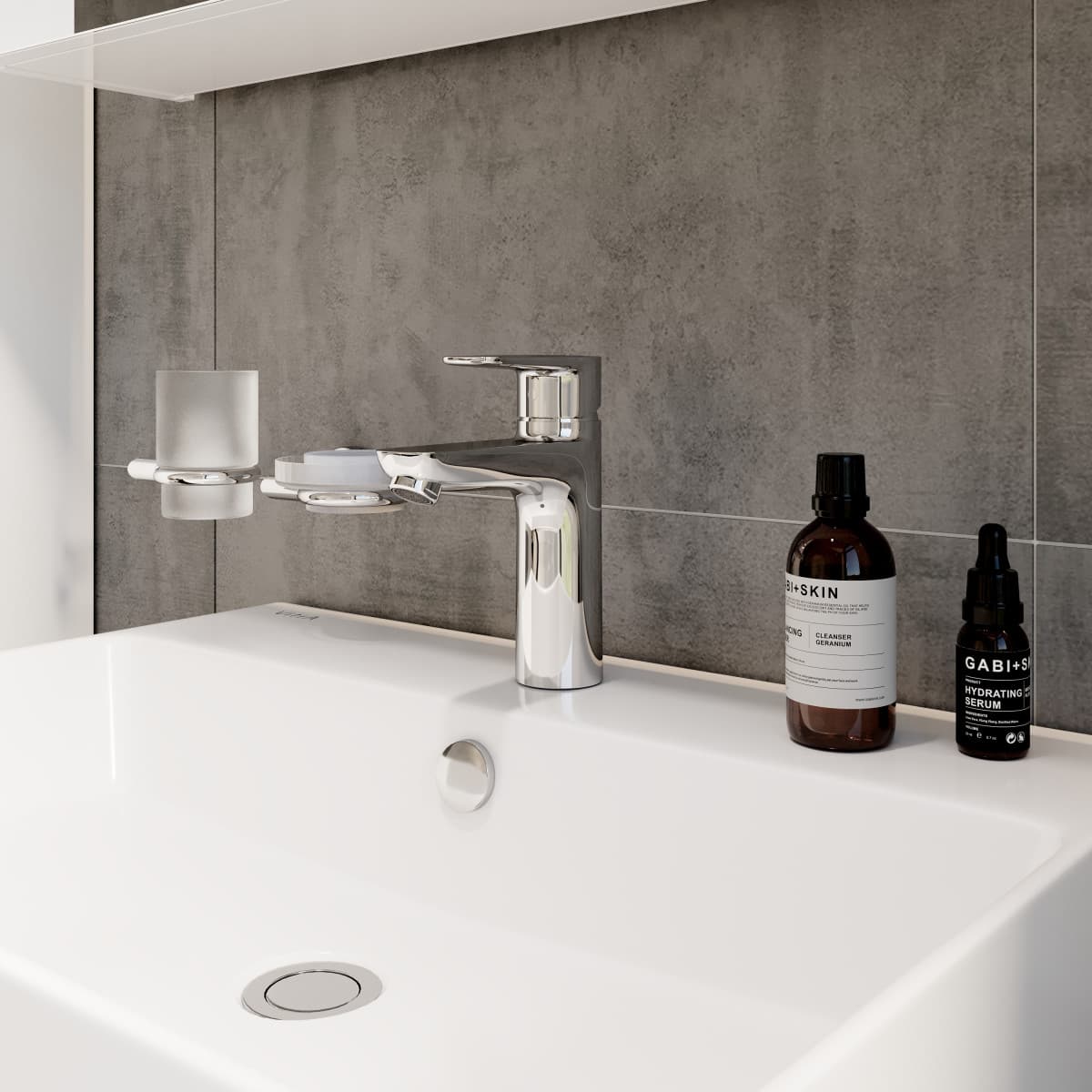 Смеситель для раковины VitrA Flow Soft (Флоу Софт) A43009EXP однорычажный хром латунь