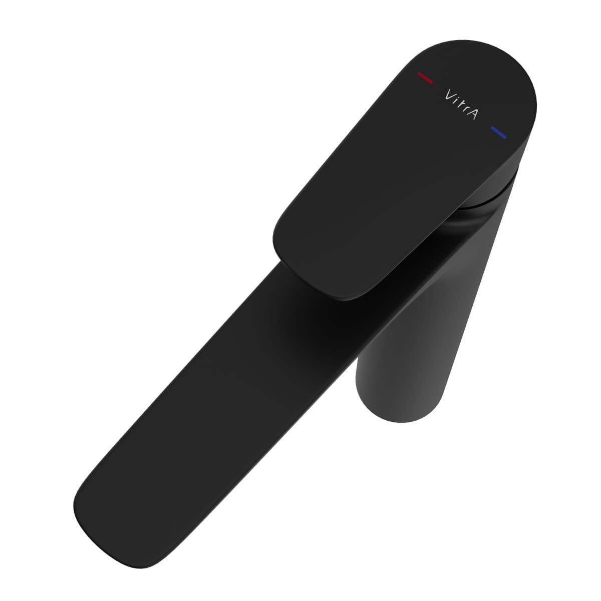 Смеситель для раковины VitrA Flow Soft (Флоу Софт) A4301036EXP однорычажный матовый черный латунь