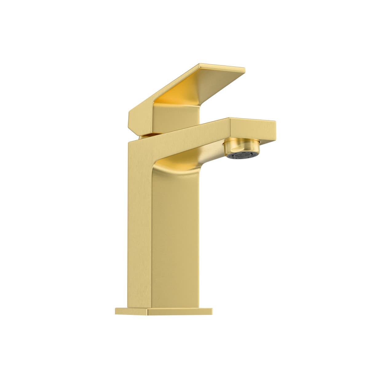 Смеситель для раковины VitrA Minimax S (Минимакс С)quare A4372025EXP однорычажный брашированное золото латунь