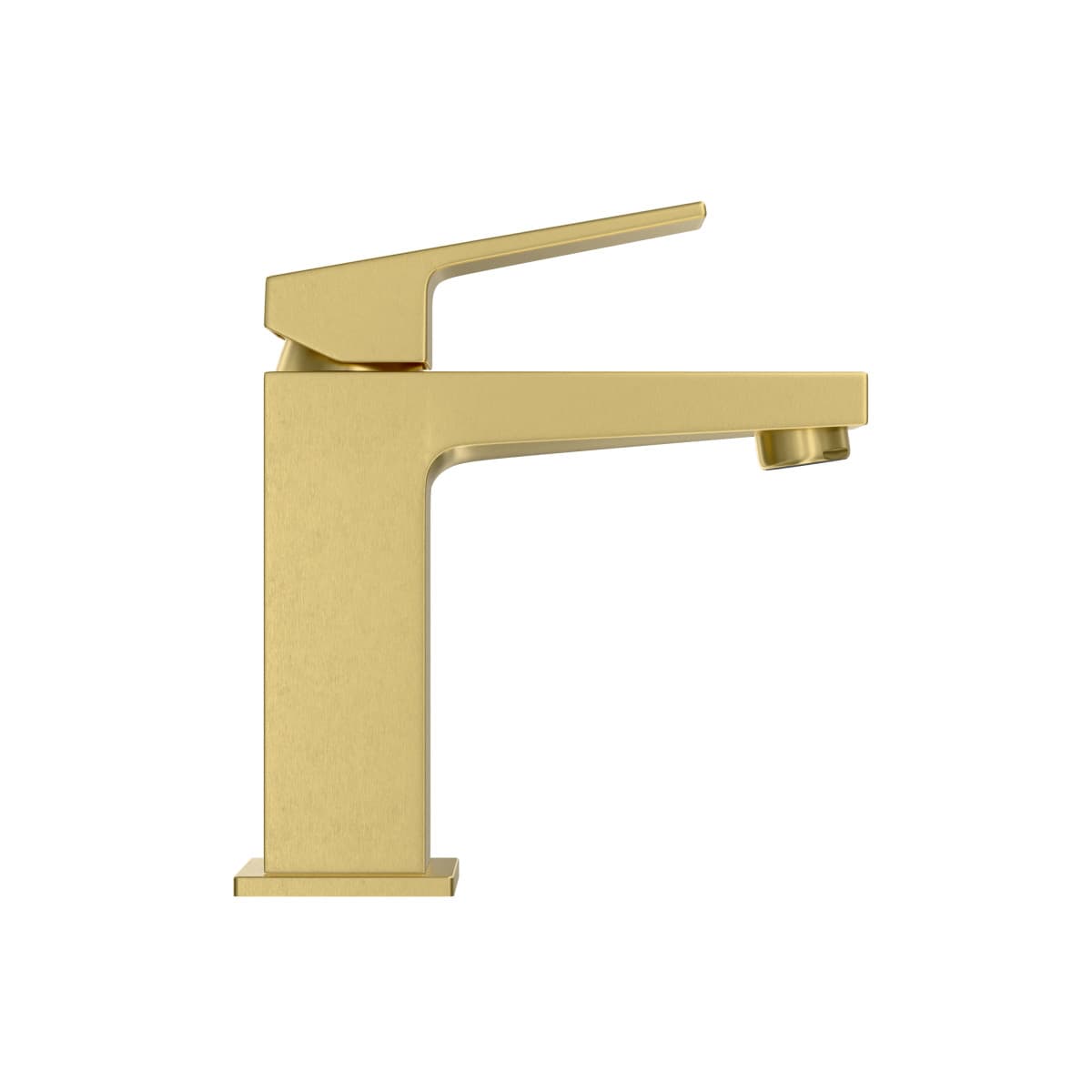 Смеситель для раковины VitrA Minimax S (Минимакс С)quare A4372025EXP однорычажный брашированное золото латунь