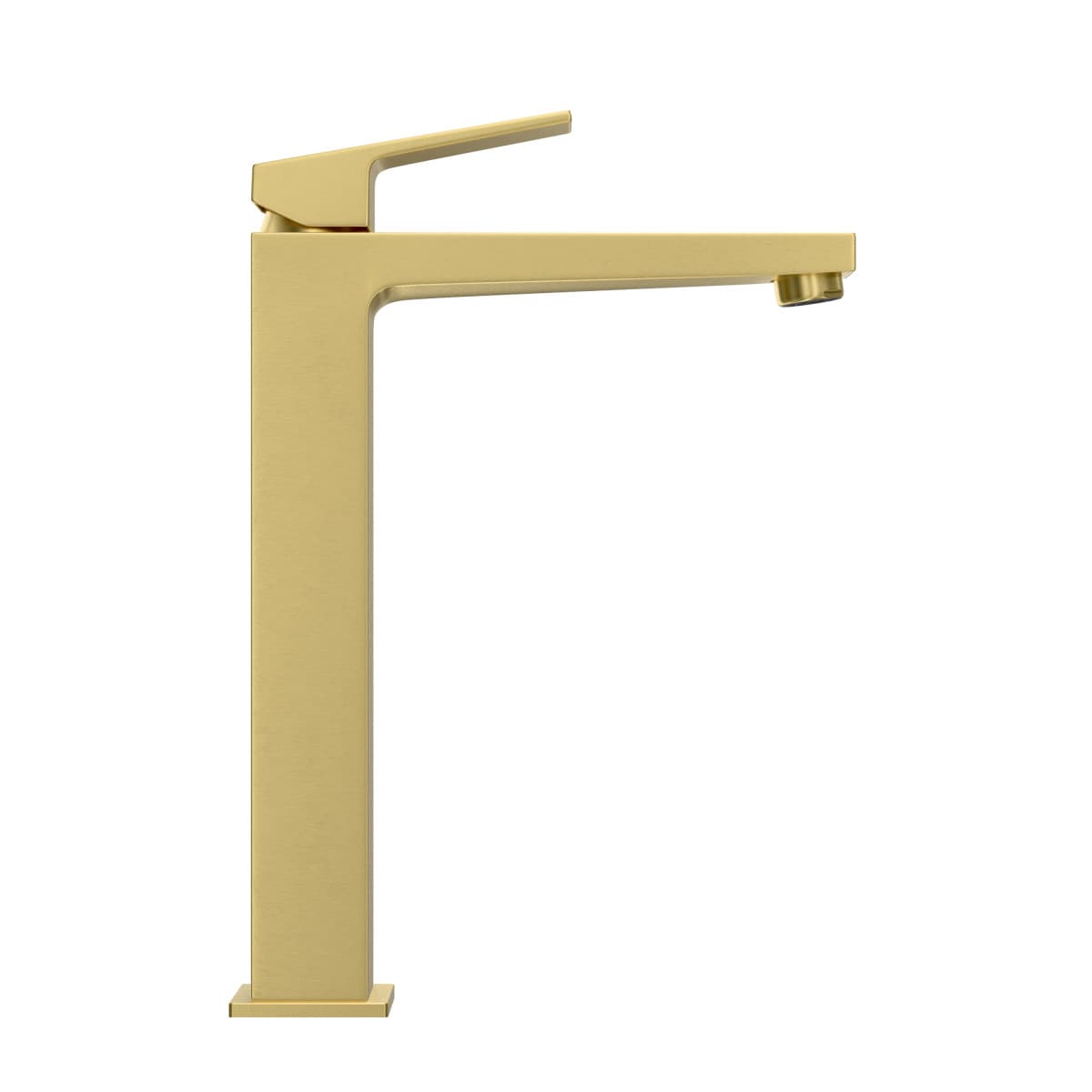 Смеситель для раковины-чаши VitrA Minimax S (Минимакс С)quare A4372425EXP однорычажный брашированное золото латунь