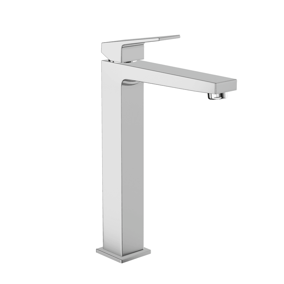Смеситель для раковины-чаши VitrA Minimax S (Минимакс С)quare A43724EXP однорычажный хром латунь
