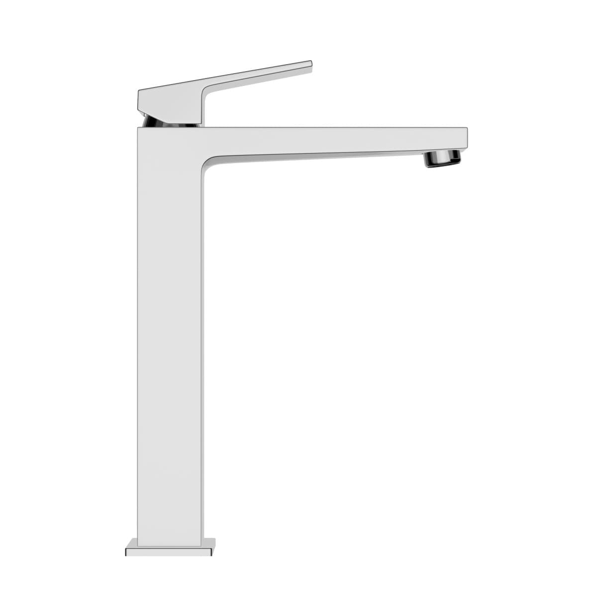 Смеситель для раковины-чаши VitrA Minimax S (Минимакс С)quare A43724EXP однорычажный хром латунь