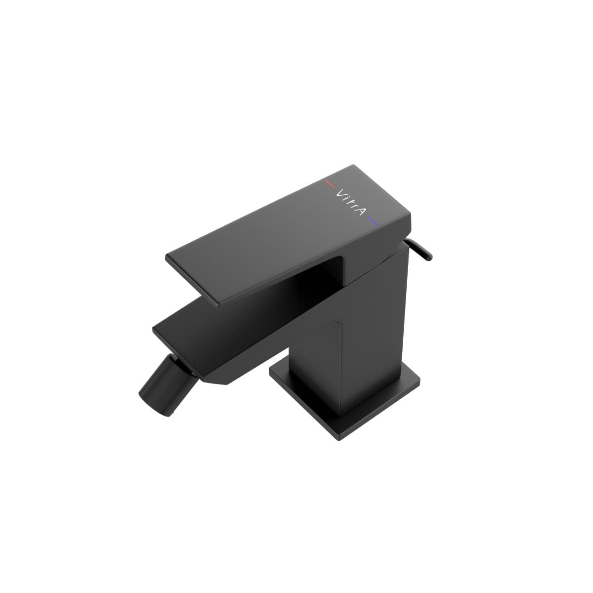 Смеситель для биде VitrA Minimax S (Минимакс С)quare A4372636EXP однорычажный матовый черный латунь