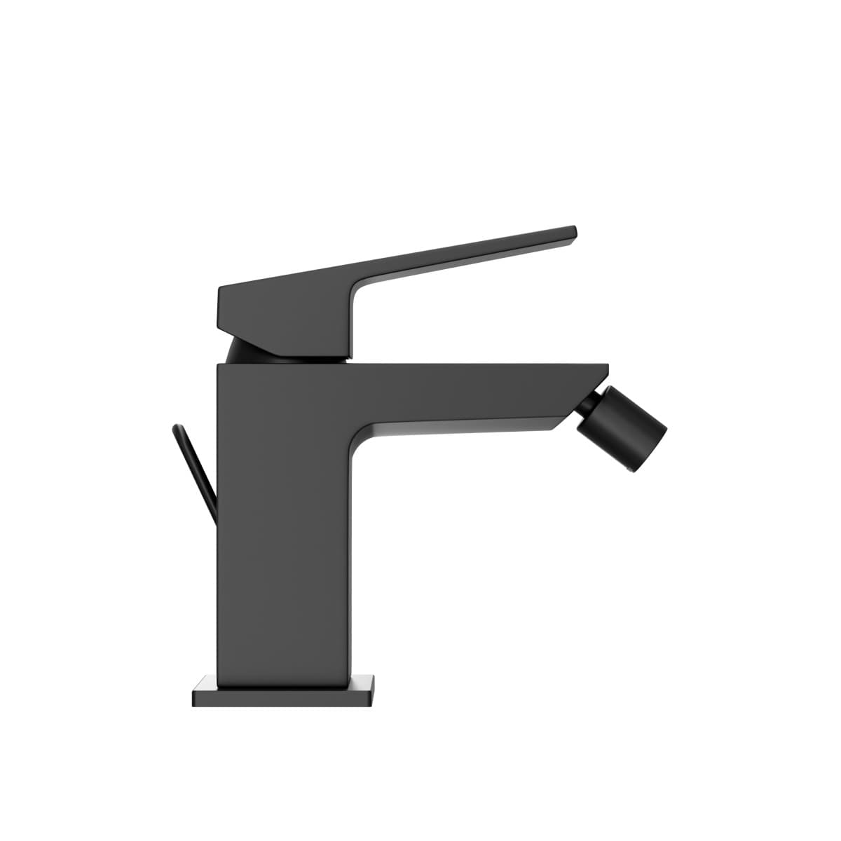 Смеситель для биде VitrA Minimax S (Минимакс С)quare A4372636EXP однорычажный матовый черный латунь