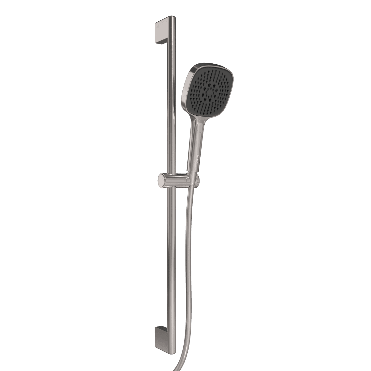 Душевая стойка VitrA Core Square (Кор Скуэр) A4591734EXP с ручным душем без смесителя брашированный никель