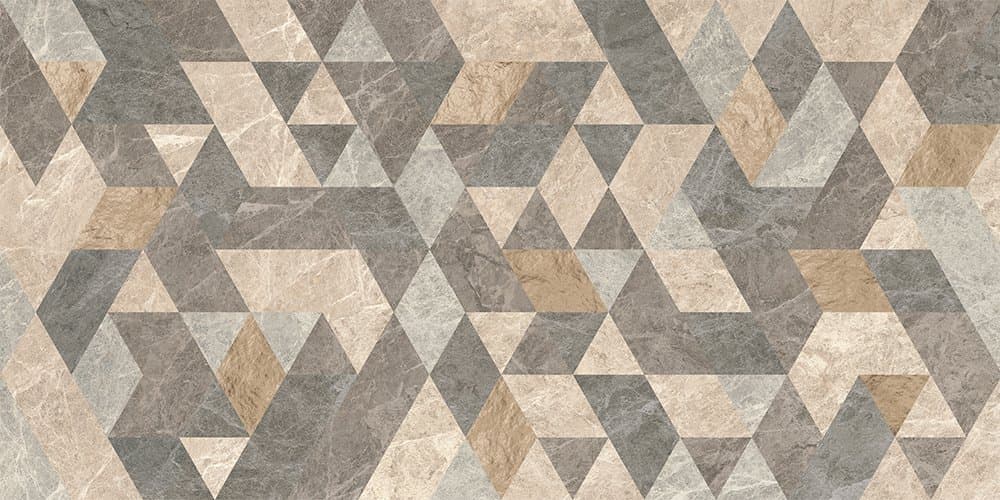 60x120 Marmostone Декор "Микс Гео" Лаппато R9