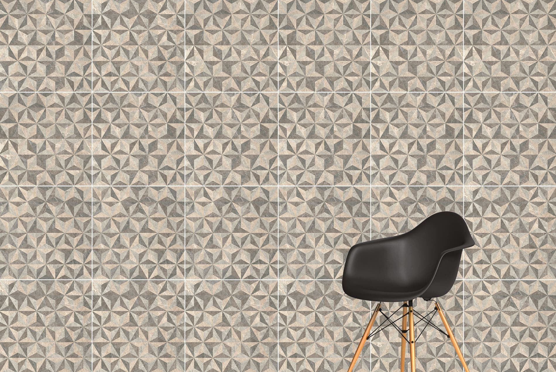 60x60 Marmostone Декор "Микс Гео" Лаппато R9