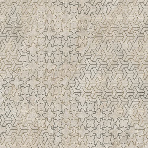 60x60 Quarstone Декор "Пэчворк" R10B