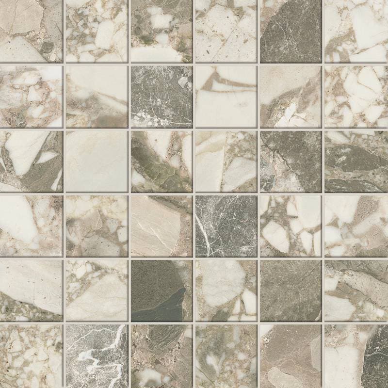 Мозаика Atlas Concorde Forte Dei Marmi Ceppo Ap. Cream Mosaic