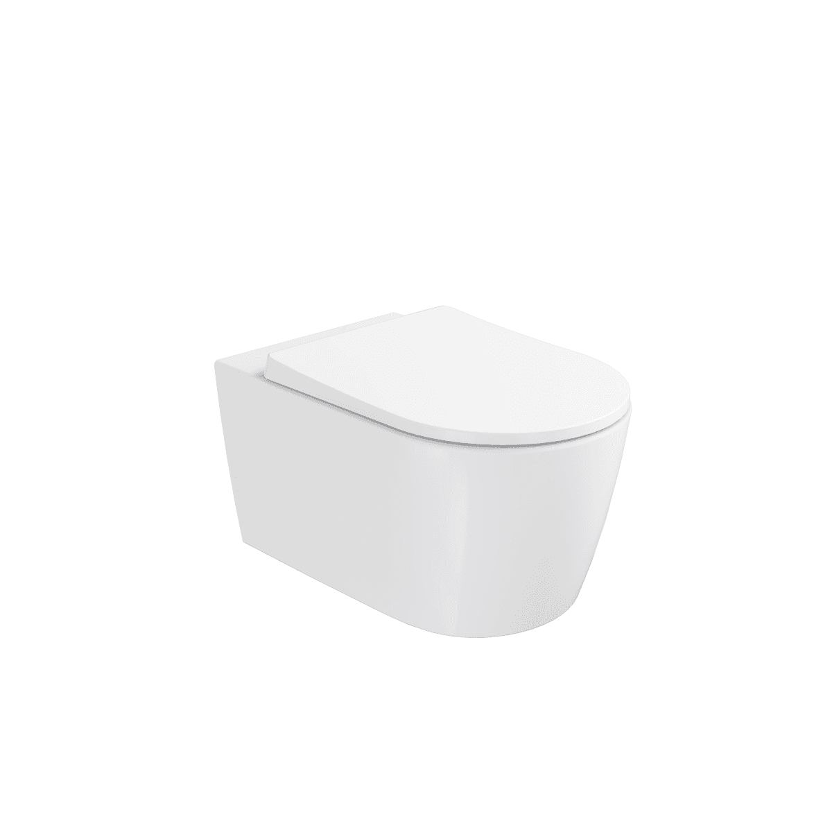 Подвесной унитаз VitrA Metropole Round (Метрополь Раунд) 7910B003-6429 безободковый QuantumFlush (Квантум Флаш) с сиденьем микролифт белый санитарный фарфор
